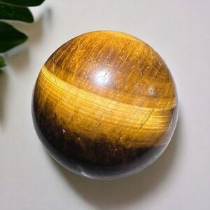 Tiger Eye Crystal‎ Mini Sphere (#3)
